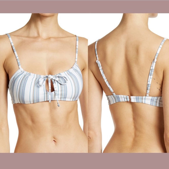 NWT Maaji [ Small ] Skyline Samatha Reversible Keyhole Tie Bikini‎ Top - Picture 1 of 12
